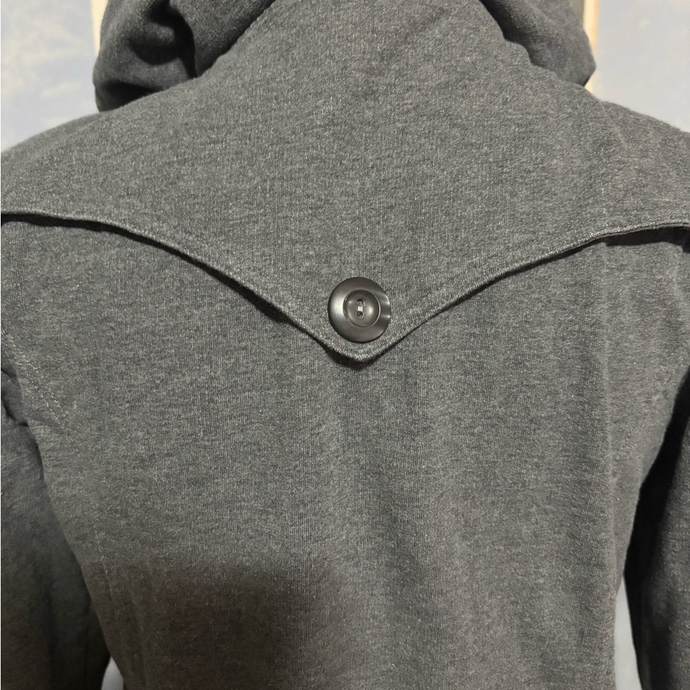 Roots Women's Charcoal Utility Jacket small #casual - Picture 8 of 10